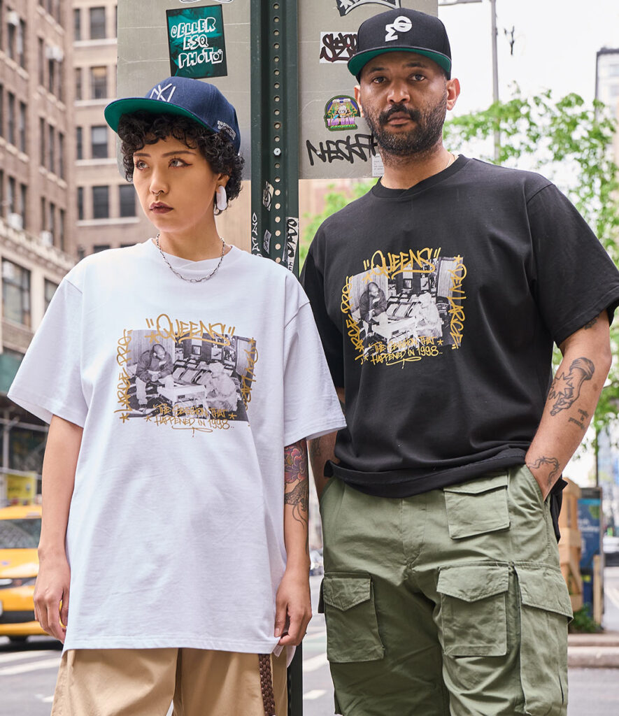 1998年のNYストリートカルチャーをバックボーンにEXPASION NYとENGINEERED GARMENTSのコラボTシャツが登場です！